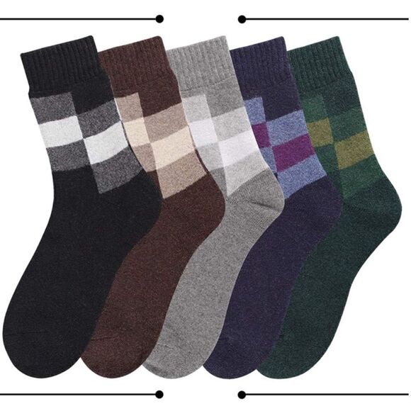 Men’s Wool Blend Socks  - Picture 2 of 3